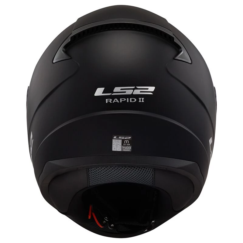 CASQUE LS2 RAPID II SOLID MATT BLACK