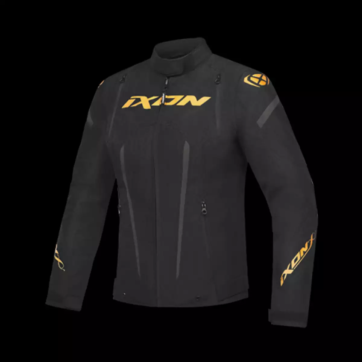 BLOUSON IXON STRIKER FEMME NOIR OR